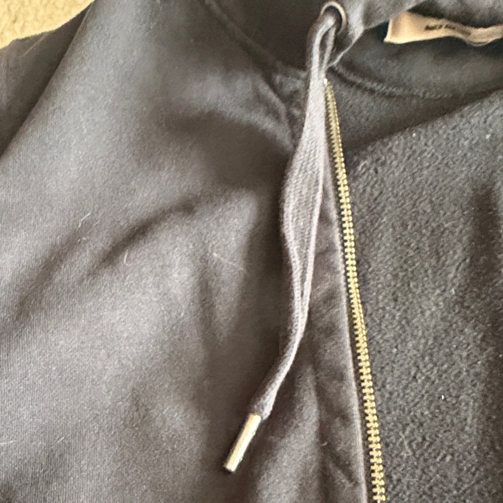 Buck Mason Alpine Fleece 15014 Zip-Up Hoodie black (gray also available) size S - Picture 7 of 7